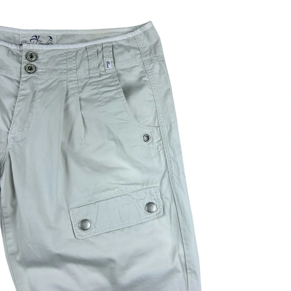 Diesel Parachute Mens Cargo Capri Pants Shorts Loose Fit Baggy Rave Skate Y2K